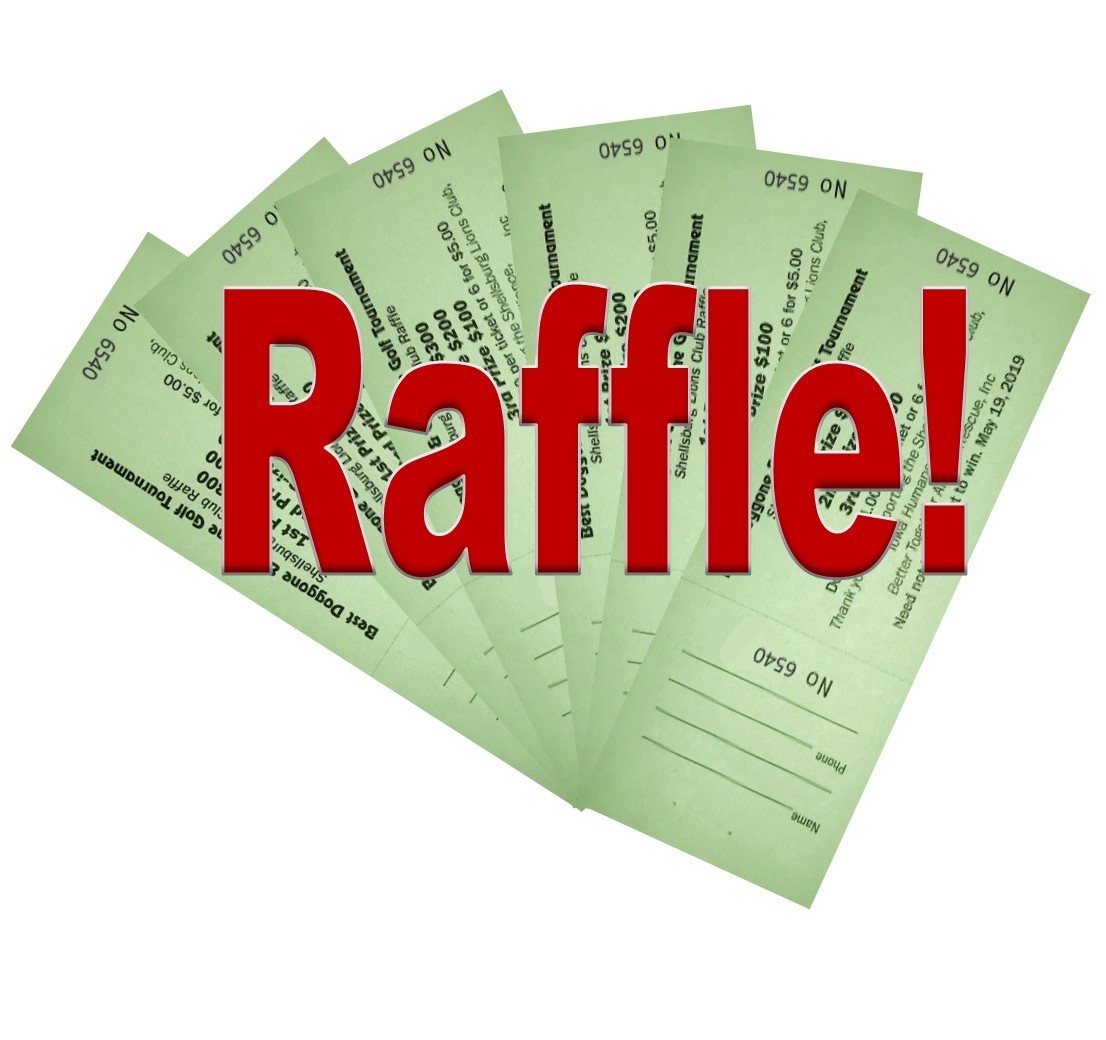 Raffle Tickets for Sale!